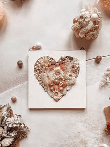 Karácsony szíve - fa képkeret